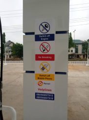 Safety sign Safety sign