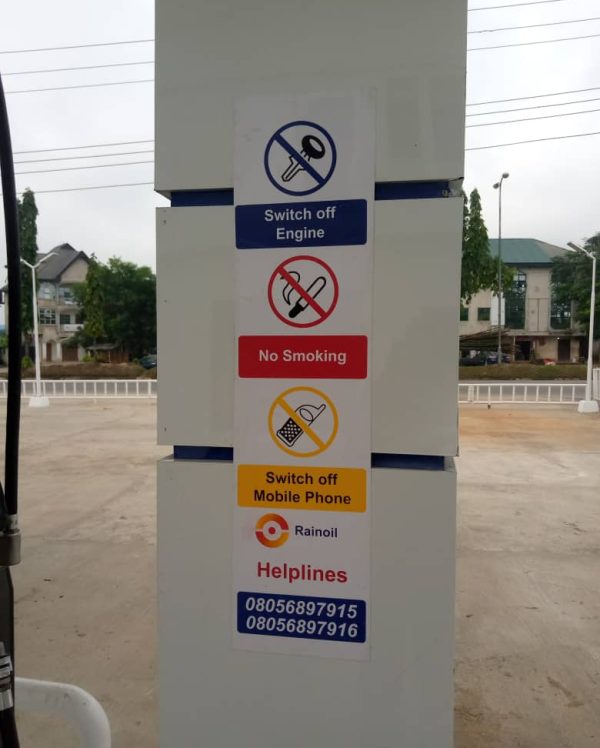 Safety sign Safety sign